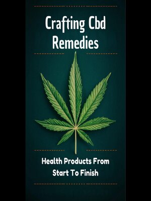 cover image of Crafting Cbd Remedies